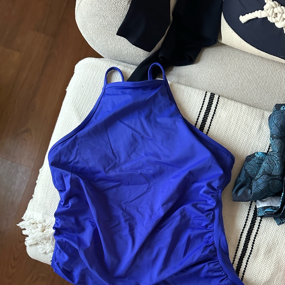 VENUS Royal Blue Girls One-Piece Swimsuit